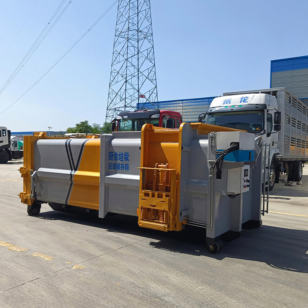 Side-Load Bin Lifter - Mobile Garbage Compactor - ansy.huazhongjinshang.com